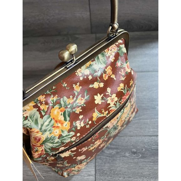 Patricia Nash Bags Patricia Nash Leather Novella Frame Bag With